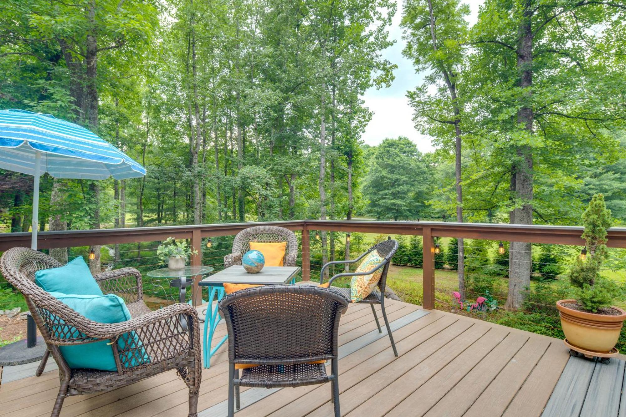 Creekside Hendersonville Haven Hot Tub And Fire Pit Extérieur photo
