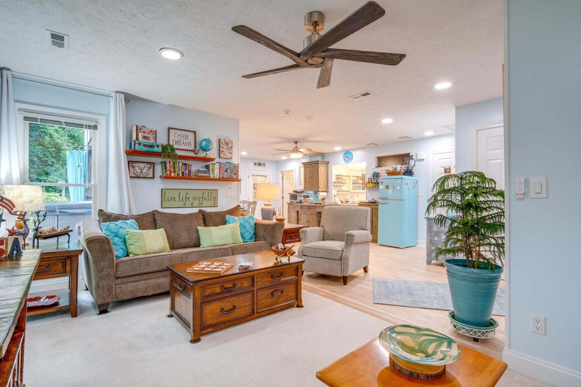 Creekside Hendersonville Haven Hot Tub And Fire Pit Extérieur photo