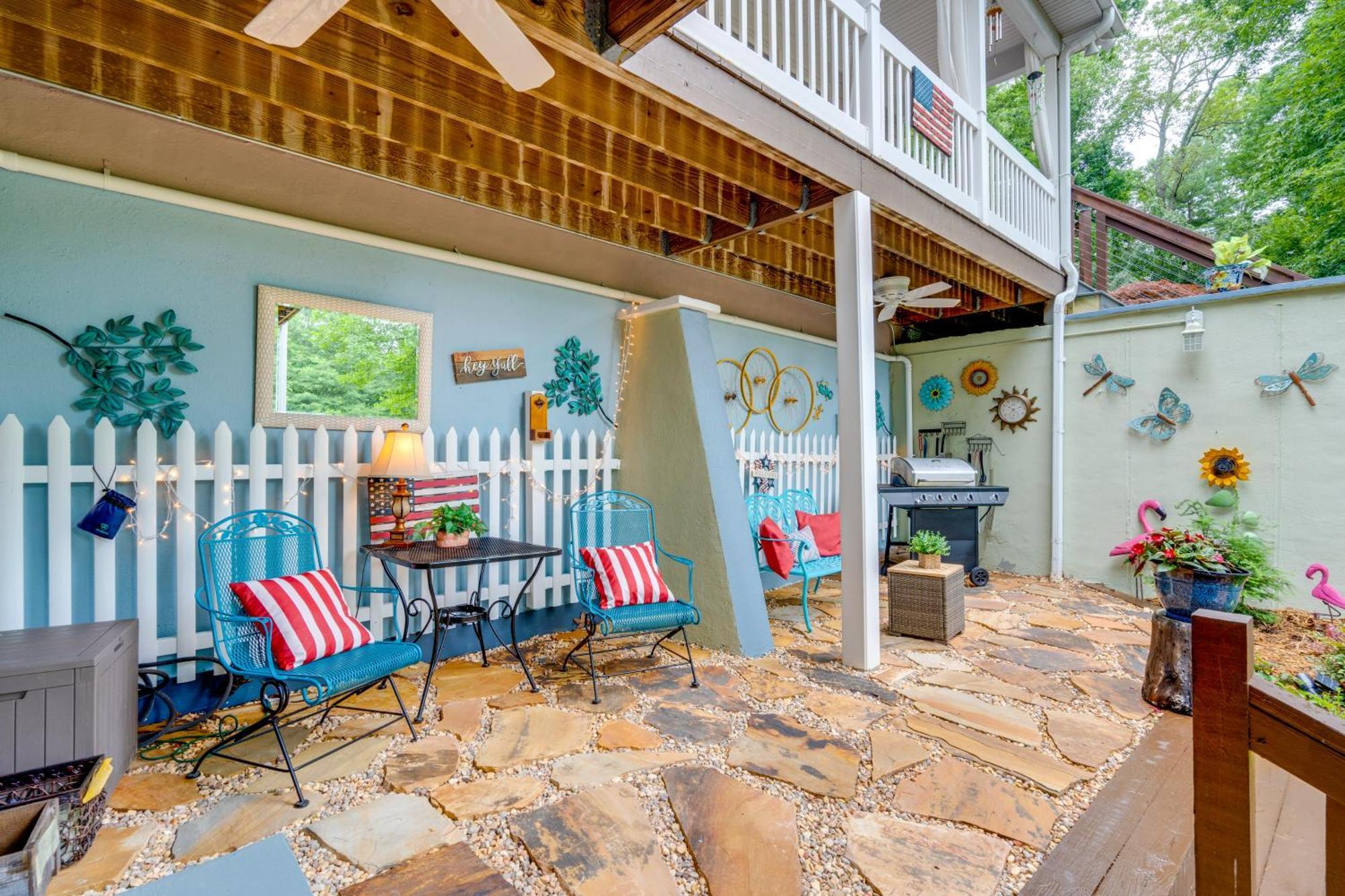 Creekside Hendersonville Haven Hot Tub And Fire Pit Extérieur photo