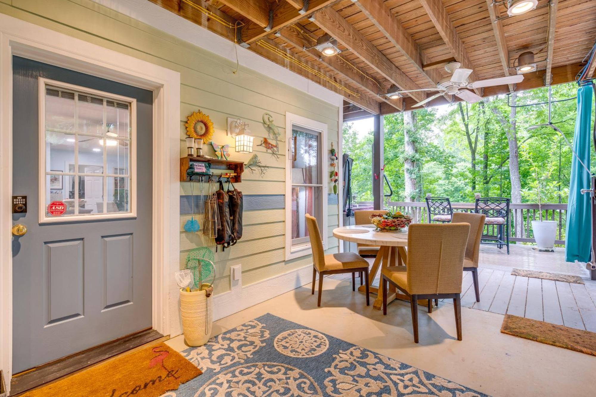 Creekside Hendersonville Haven Hot Tub And Fire Pit Extérieur photo
