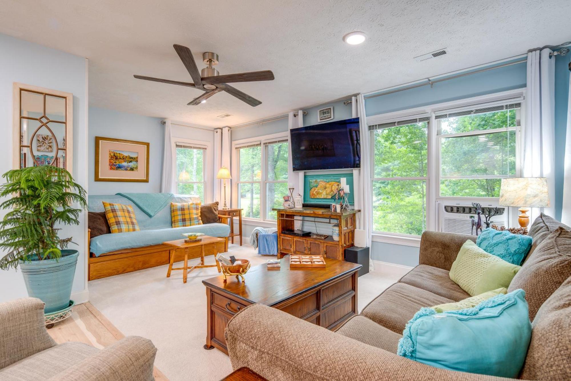 Creekside Hendersonville Haven Hot Tub And Fire Pit Extérieur photo
