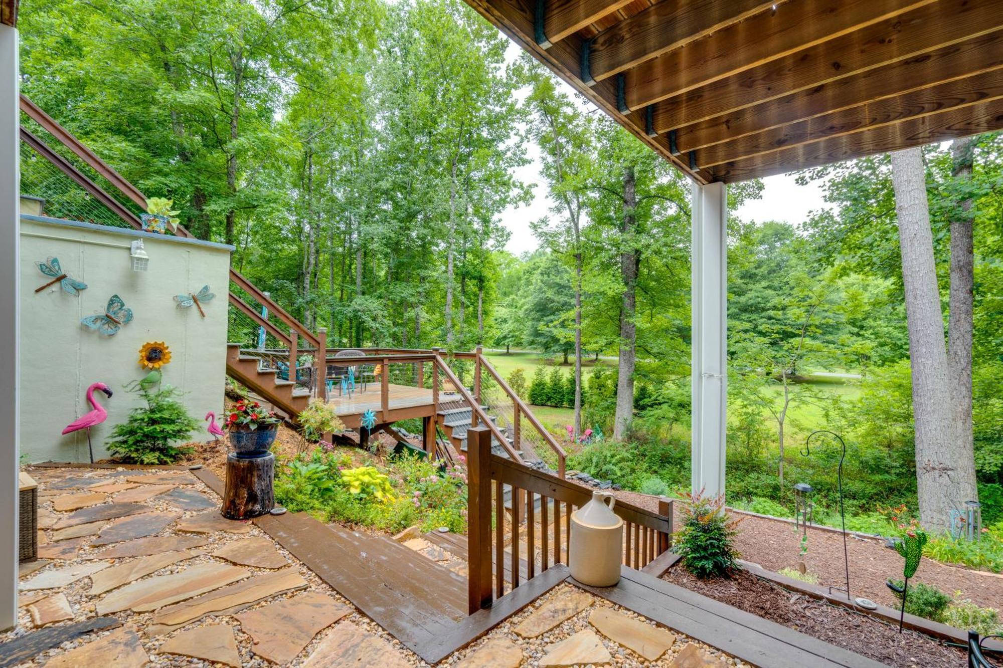 Creekside Hendersonville Haven Hot Tub And Fire Pit Extérieur photo